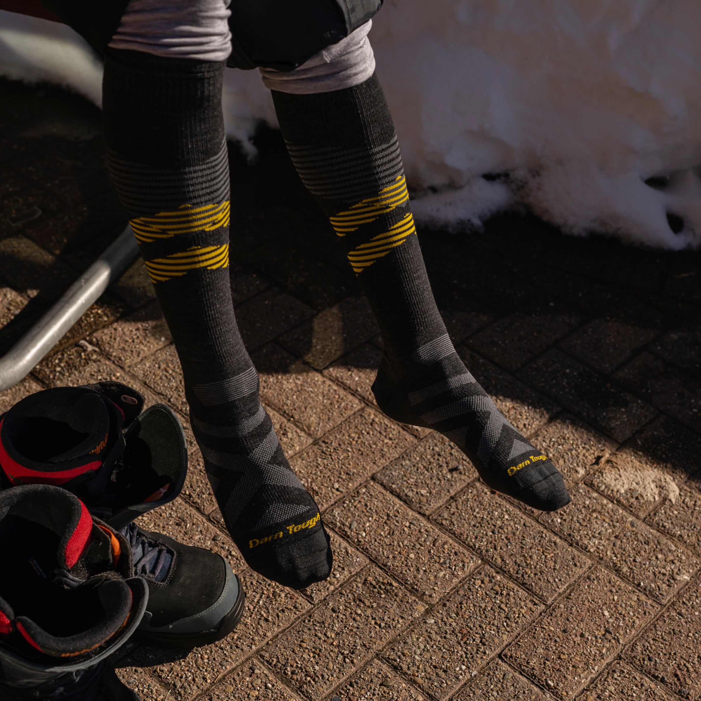 Men's Pennant RFL Over-the-Calf Ultra-Lightweight Ski & Snowboard Socks - Image 5